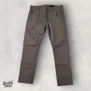 AG Los Angeles Men's Gray Denim Jeans 34x32 Comfortable Casual Pants M04